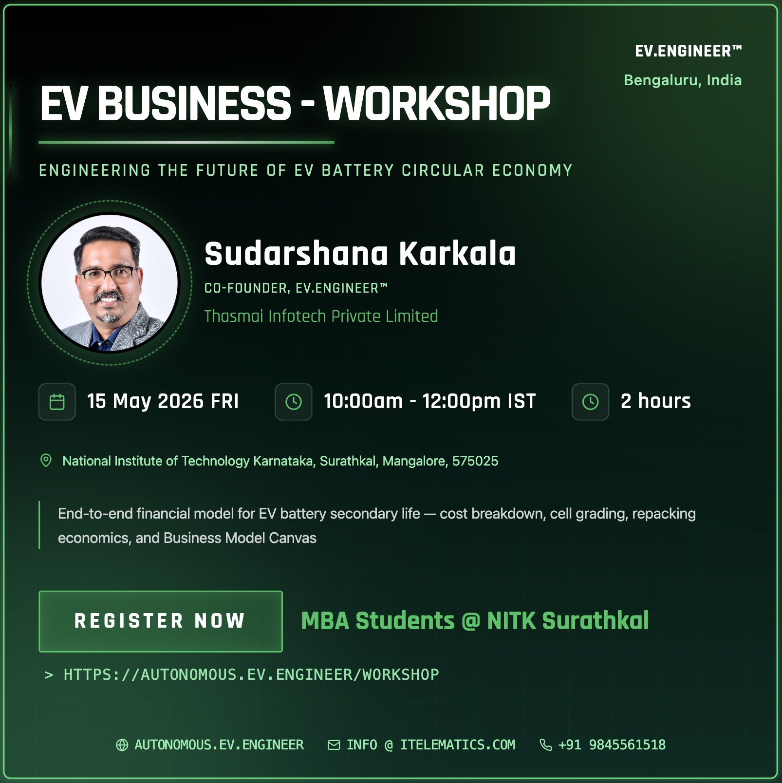 May 2026 - Business Workshop
