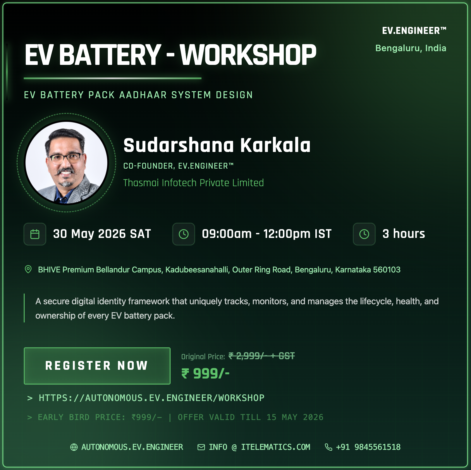May 2026 Workshop