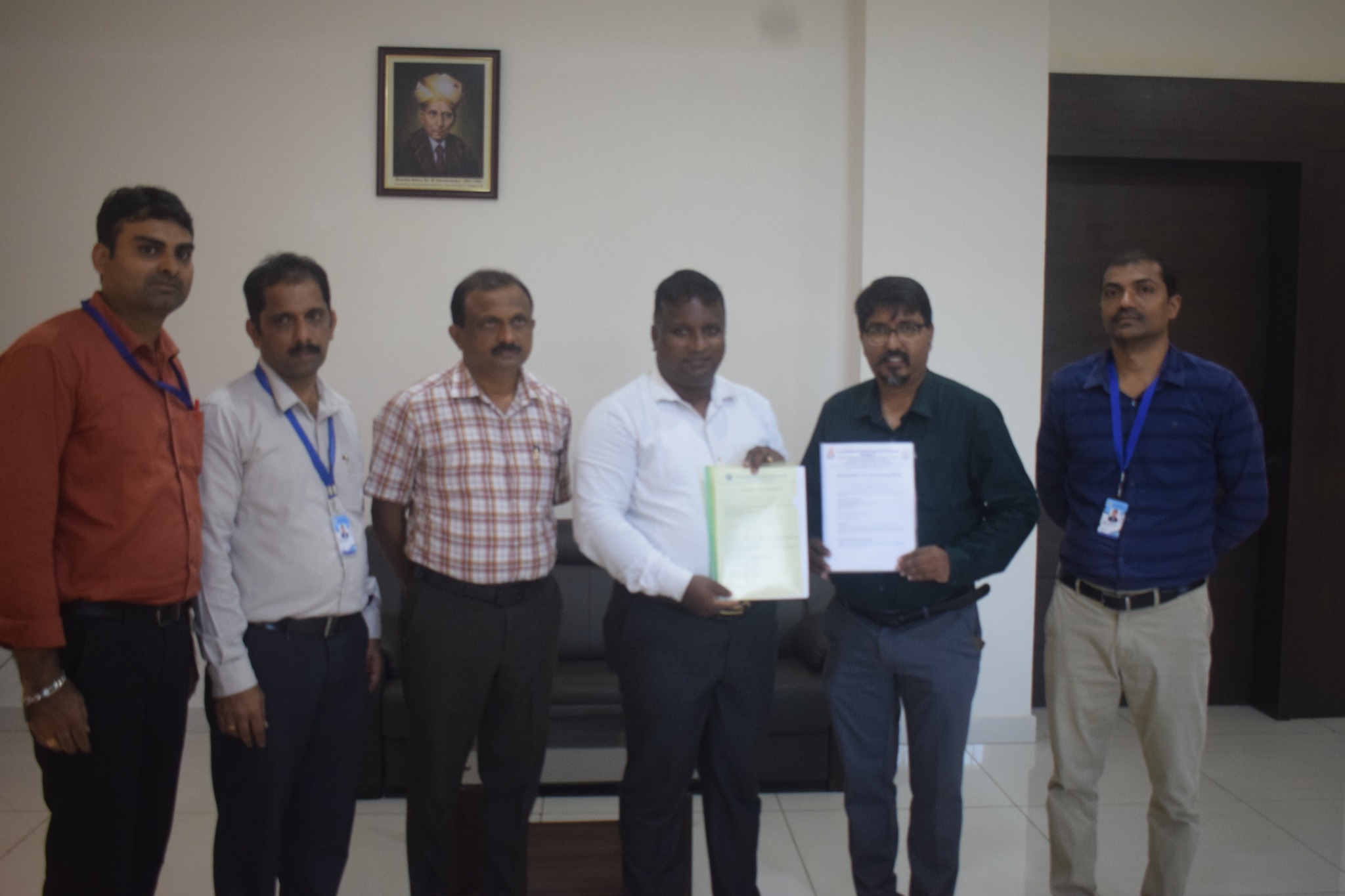 Signing MOU with AJ College of Engineering and Management